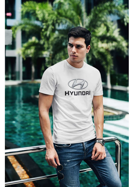 Majica kratkih rukava s logotipom auta Hyundai