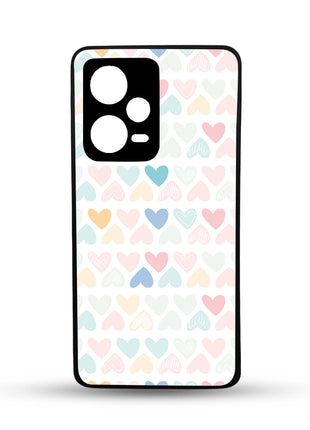 Maska za mobitel Xiaomi coloured hearts