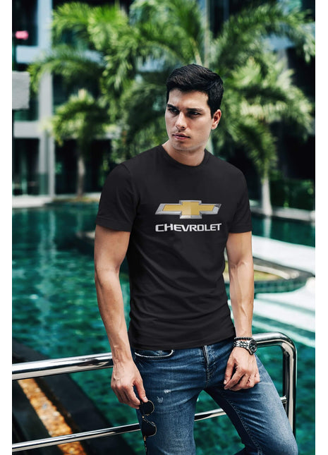 Majica kratkih rukava s logotipom auta Chevrolet