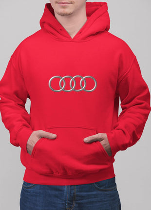 Muška duksa s logotipom automobila Audi