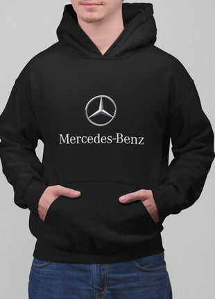 Muška duksa s logotipom automobila Mercedes Benz