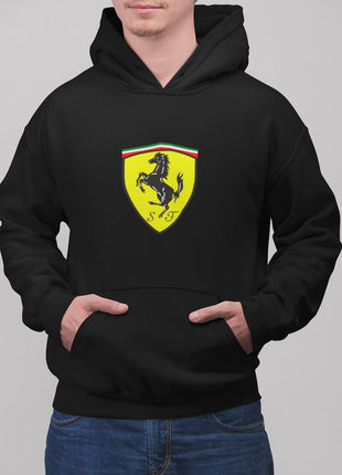 Muška duksa s logotipom automobila Ferrari