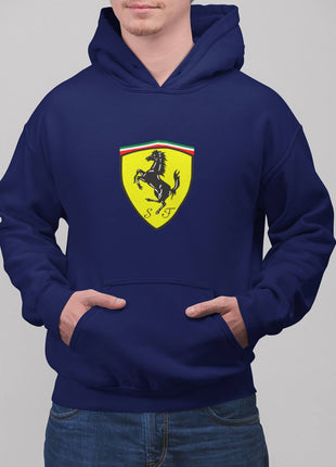 Muška duksa s logotipom automobila Ferrari