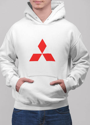 Muška duksa s logotipom automobila Mitsubishi