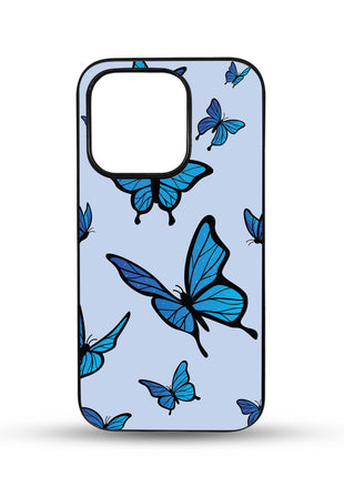 Maska za mobitel Iphone blue butterfly