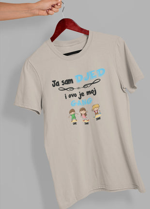 Muška majica Ja sam djed i ovo je moj gang