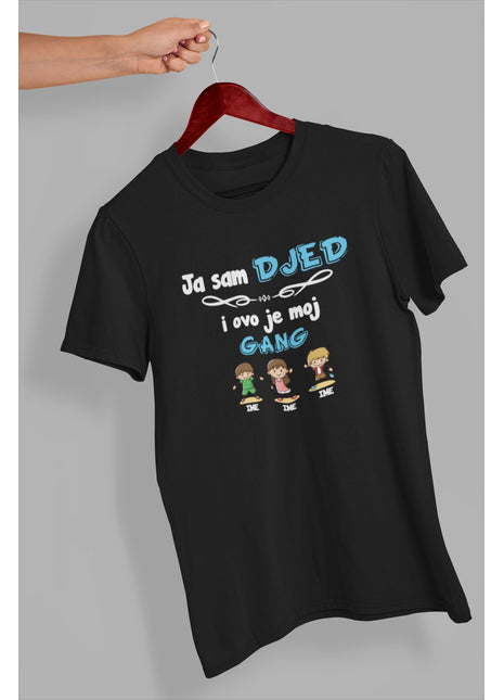 Muška majica Ja sam djed i ovo je moj gang