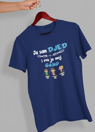 Muška majica Ja sam djed i ovo je moj gang