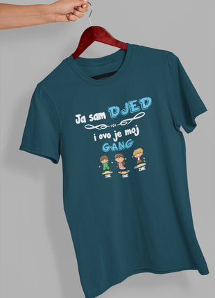Muška majica Ja sam djed i ovo je moj gang