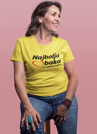 Ženska majica kratkih rukava Najbolja baka