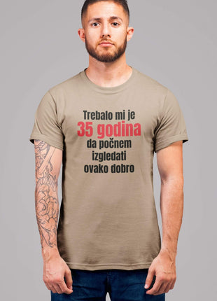 Muška majica kratkih rukava za 35. rođendan