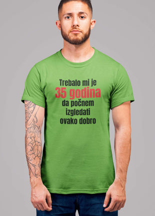 Muška majica kratkih rukava za 35. rođendan