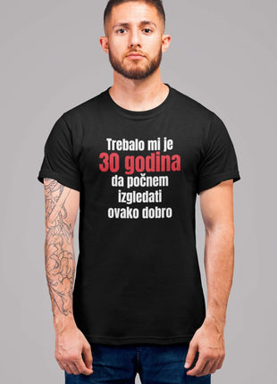 Muška majica kratkih rukava za 30. rođendan