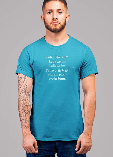 Muška majica kratkih rukava Mogu sve