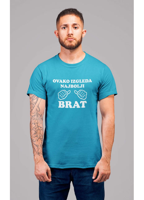 Muška majica kratkih rukava Najbolji brat