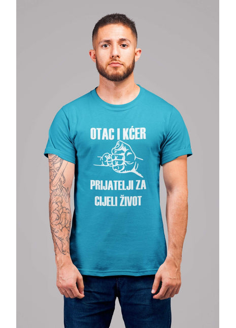 Muška majica kratkih rukava Otac i kćer