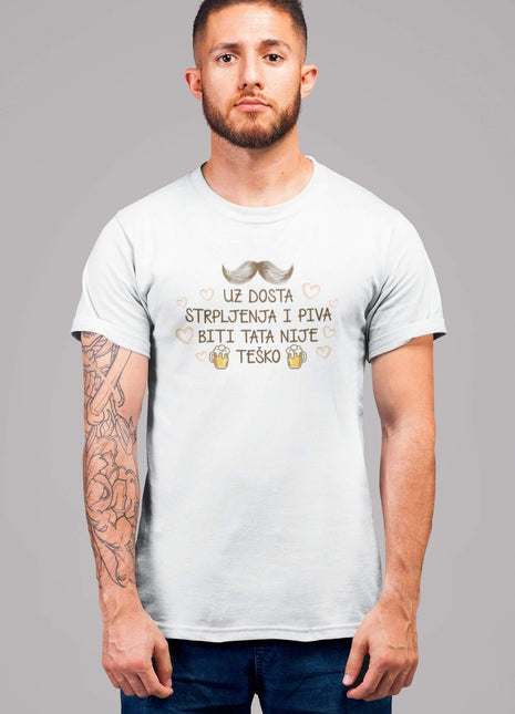 Muška majica kratkih rukava Biti tata