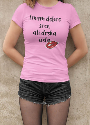 Ženska majica kratkih rukava Dobro srce