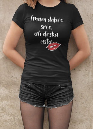 Ženska majica kratkih rukava Dobro srce