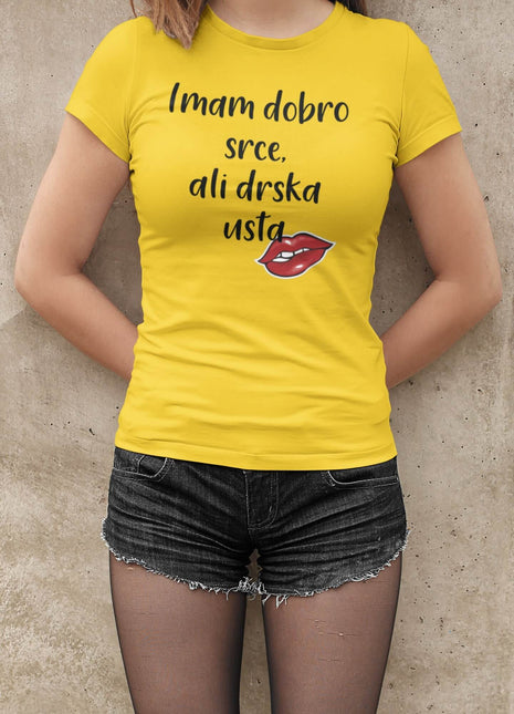 Ženska majica kratkih rukava Dobro srce