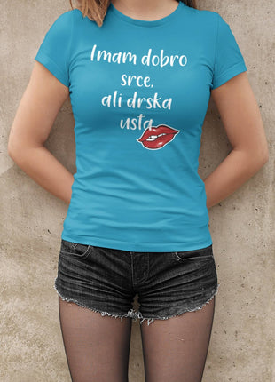 Ženska majica kratkih rukava Dobro srce