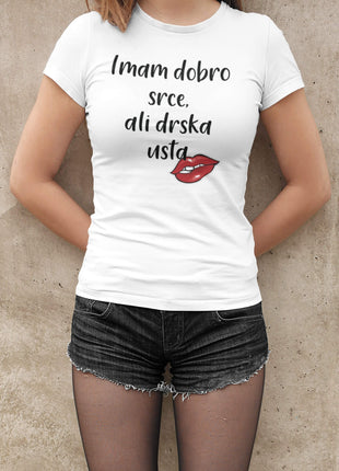 Ženska majica kratkih rukava Dobro srce