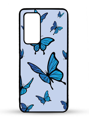 Maska za mobitel Huawei blue butterfly