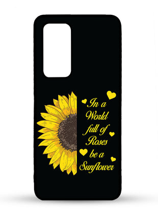 Maska za mobitel Huawei sunflower