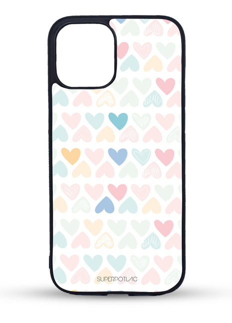 Maska za mobitel Iphone coloured hearts