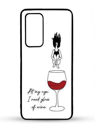 Maska za mobitel Huawei I need wine
