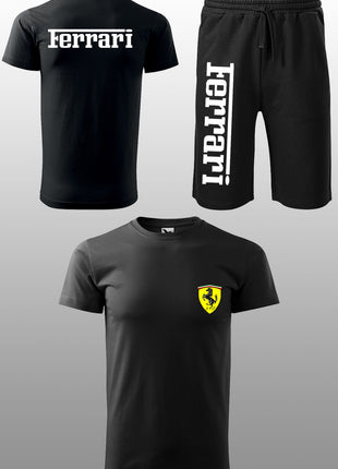 Trenirka komplet s kratkim rukavima Ferrari