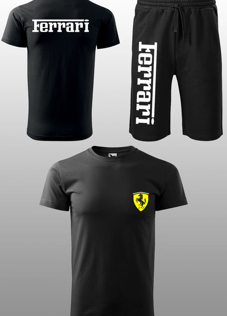 Trenirka komplet s kratkim rukavima Ferrari