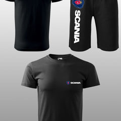 Trenirka komplet s kratkim rukavima