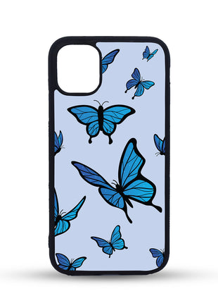 Maska za mobitel Iphone blue butterfly