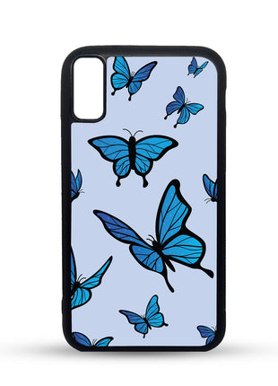 Maska za mobitel Iphone blue butterfly