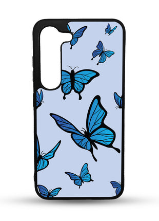 Maska za mobitel Samsung blue butterfly