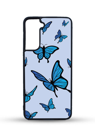 Maska za mobitel Samsung blue butterfly