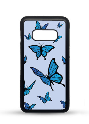 Maska za mobitel Samsung blue butterfly
