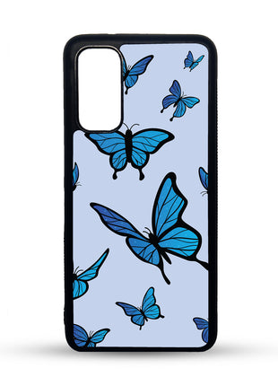 Maska za mobitel Samsung blue butterfly
