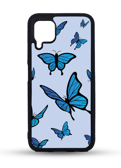 Maska za mobitel Samsung blue butterfly