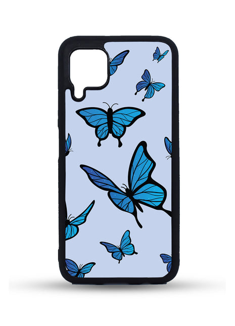 Maska za mobitel Samsung blue butterfly